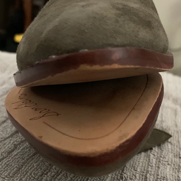 Sam Edelman Lewellyn Mule Slip On Shoes Moss Green - Picture 8 of 8